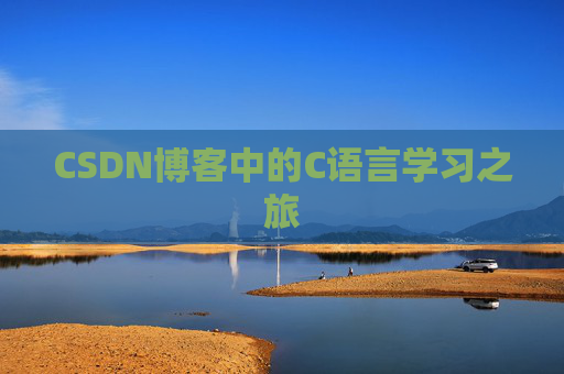 CSDN博客中的C语言学习之旅